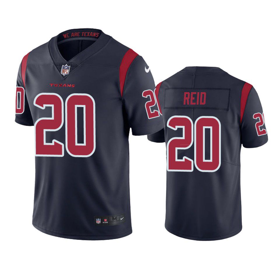 Men Houston Texans 20 Justin Reid Nike Navy Color Rush Limited NFL Jersey